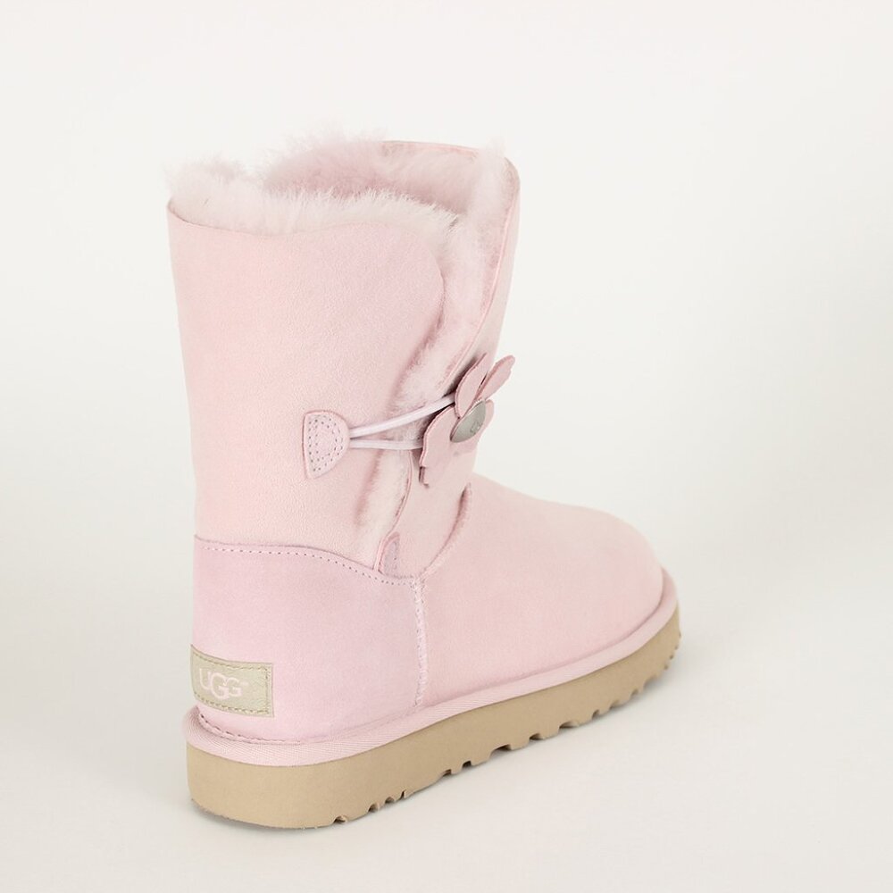 NWT - UGG Bailey Button Poppy Boots - Seashell Pink🩷🫧 - Picture 3 of 6